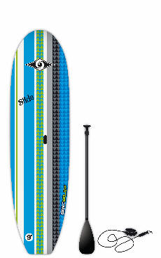 BIC Stand Up PaddleBoard 9' Slide Pack