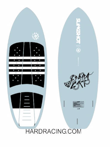 SLINGSHOT WAKE SURF BOARD 2020 COBRA CAT 120237