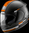 Arai Helmet Vector 2 Blaze Black Orange Frost