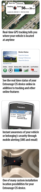 Entourage CIS Features