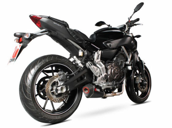 Scorpion exhaust Yamaha Mt07 Tracer  2014-17