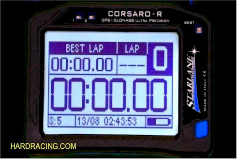 starlane corsaro gps lap time corsaro r