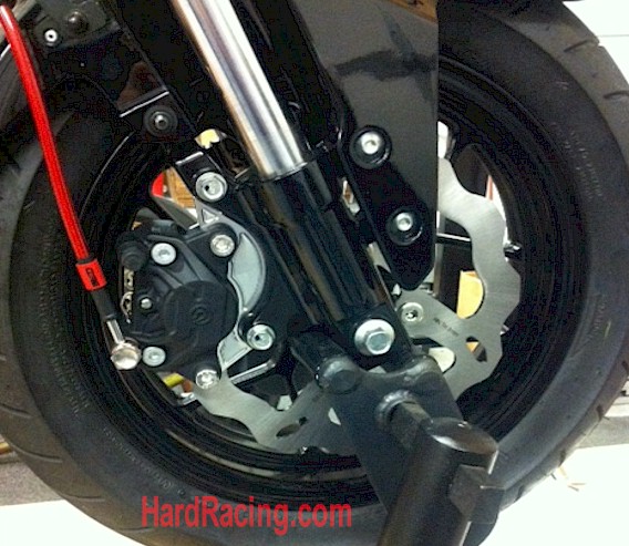 Portamatricula Honda MSX 125 Grom 2021- RG Racing Negro