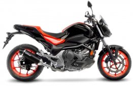 Leo Vince 14042EU NERO Slip-On for Honda NC700 / 750 S / X / DCT / ABS 2016 - 2020