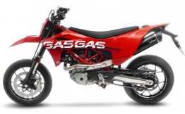 Leo Vince 14072U NERO Slip-On for Gas Gas 700 2022 - 2024
