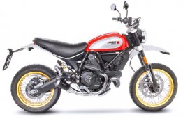 Leo Vince 15202BU LV-10 BLACK EDITION Slip-On for Ducati Scrambler 800 Desert Sled 2017 - 2022