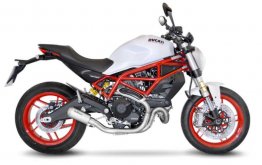 Leo Vince 15206U LV-10 Slip-On for Ducati Monster 797 / Scrambler 800  2015 - 2020