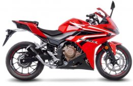 Leo Vince 15208BU LV-10 BLACK EDITION Slip-On for Honda CB500F / CBR500R  2016 - 2021
