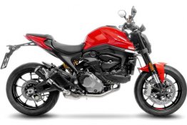 Leo Vince 15260BU LV-10 BLACK EDITION Slip-On for Ducati Monster 937 2021 - 2024