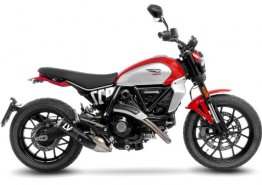 Leo Vince 15266C LV-10 CARBON FIBER Slip-On for Ducati Scrambler 800 Icon / Full Throttle / Night Shift 2023 - 2025