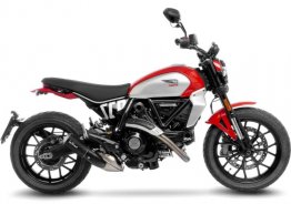 Leo Vince 15266B LV-10 BLACK EDITION Slip-On for Ducati Scrambler 800 Icon / Full Throttle / Night Shift 2023 - 2025
