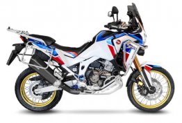 Leo Vince 15302B LV-12 BLACK EDITION Slip-On for Honda CRF1100L Africa Twin / Adventure / Sport 2020 - 2023