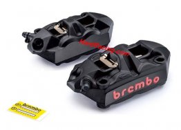 Brembo M4 Black CAST Monobloc FRONT Brake Calipers 100mm, 220.9885.50 (FREE EXPRESS SHIPPING)