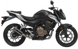 Leo Vince 3384BU GP CORSA BLACK EDITION Slip-On for Honda CB500F / CBR500R  2016 - 2021