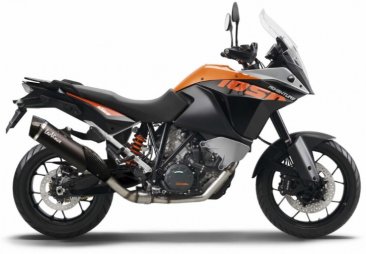 Leo Vince 14033U NERO Slip-On for KTM 1050 / 1190 / 1290 Adventure / R / Super Adventure  2013 - 2016
