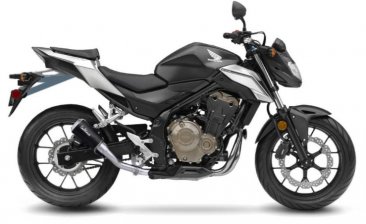 Leo Vince 15208BU LV-10 BLACK EDITION Slip-On for Honda CB500F / CBR500R  2016 - 2021