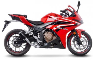 Leo Vince 15208BU LV-10 BLACK EDITION Slip-On for Honda CB500F / CBR500R  2016 - 2021