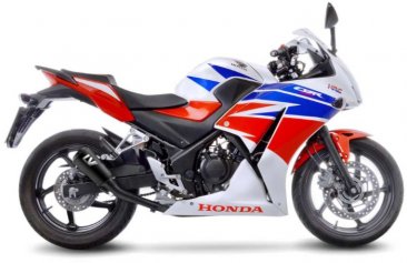 Leo Vince 15211FBU LV-10 FULL BLACK Slip-On for Honda CB300F / CBR300R  2015 - 2021