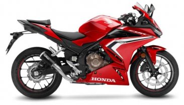 Leo Vince 15236BNU LV-10 BLACK EDITION Slip-On for Honda CB500F / NX500 / CBR500R 2022 - 2025