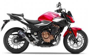 Leo Vince 15236CNU LV-10 CARBON FIBER Slip-On for Honda CB500F / NX500 / CBR500R 2022 - 2025