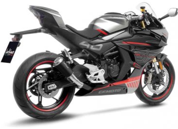 Leo Vince 15265BU LV-10 BLACK EDITION Slip-On for CF MOTO 450 SS / 450 SR 2023 - 2024