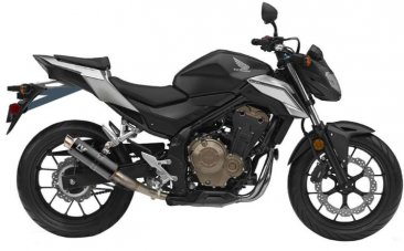 Leo Vince 3384BU GP CORSA BLACK EDITION Slip-On for Honda CB500F / CBR500R  2016 - 2021