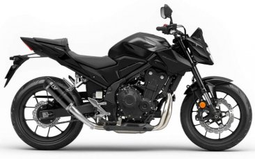 Leo Vince 3395EBU GP CORSA EVO BLACK EDITION Slip-On for Honda CB500F / CB500 Hornet / NX500 / CBR500R  2019 - 2025