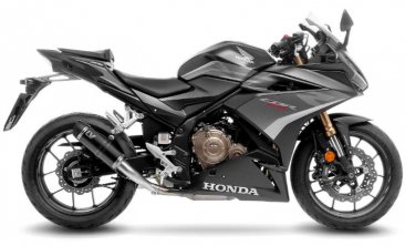 Leo Vince 3395EBU GP CORSA EVO BLACK EDITION Slip-On for Honda CB500F / CB500 Hornet / NX500 / CBR500R  2019 - 2025