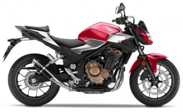 Leo Vince 3395U GP CORSA Slip-On for Honda CB500F / CB500 Hornet / NX500 / CBR500R  2022 - 2025