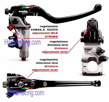 Brembo Corsa Corta RCS19  BRAKE Master Cylinder, 110C74010 110.C740.10 (FREE EXPRESS SHIPPING ) - IN STOCK