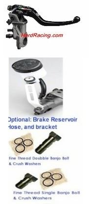 Brembo Corsa Corta RCS19  BRAKE Master Cylinder, 110C74010 110.C740.10 (FREE EXPRESS SHIPPING ) - IN STOCK