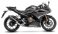 Leo Vince 14058U NERO Slip-On for Honda CB500F / CBR500R 2019 - 2025