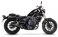 Leo Vince 15006BU CLASSIC RACER BLACK EDITION Slip-On for Honda CMX300 / CMX500 Rebel 2017 - 2025