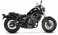 Leo Vince 15224FBU LV-10 FULL BLACK Slip-On for Honda CMX300 / CMX500 Rebel 2017 - 2025