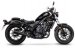 Leo Vince 15006BU CLASSIC RACER BLACK EDITION Slip-On for Honda CMX300 / CMX500 Rebel 2017 - 2025