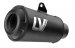 Leo Vince 15222FB LV-10 FULL BLACK Slip-On for Honda CB1000R Neo Sports Cafe 2018 - 2024