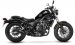 Leo Vince 15224FBU LV-10 FULL BLACK Slip-On for Honda CMX300 / CMX500 Rebel 2017 - 2025