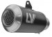 Leo Vince 15256B LV-10 BLACK EDITION Slip-On for CF MOTO 700 CL-X Heritage / Sport 2021 - 2023