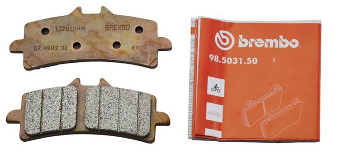 107.9882.10   Brembo Sintered 7.4mm PADS for BREMBO M4, M50, GP4-MS/RS/RX Calipers