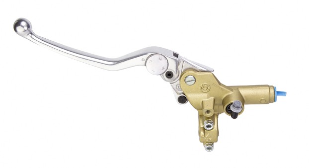 Brembo Cast Aluminum Clutch Master Cylinder PS13 w/ Adjustable Lever, 10974023