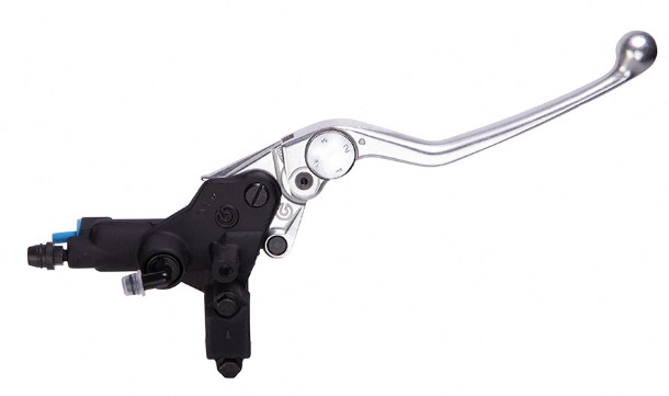 Brembo Cast Aluminum Brake Master Cylinder PS16 w/ Adjustable Lever, 10977010