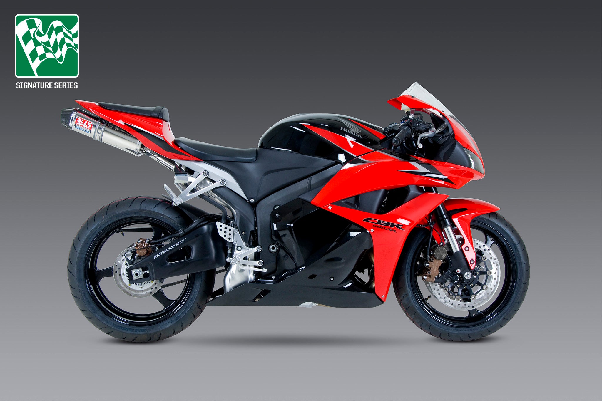 Yoshimura CBR600RR 09-12 RS-5 Stainless Slip-On Exhaust, w/ Stainless Muffler - 12280E7520