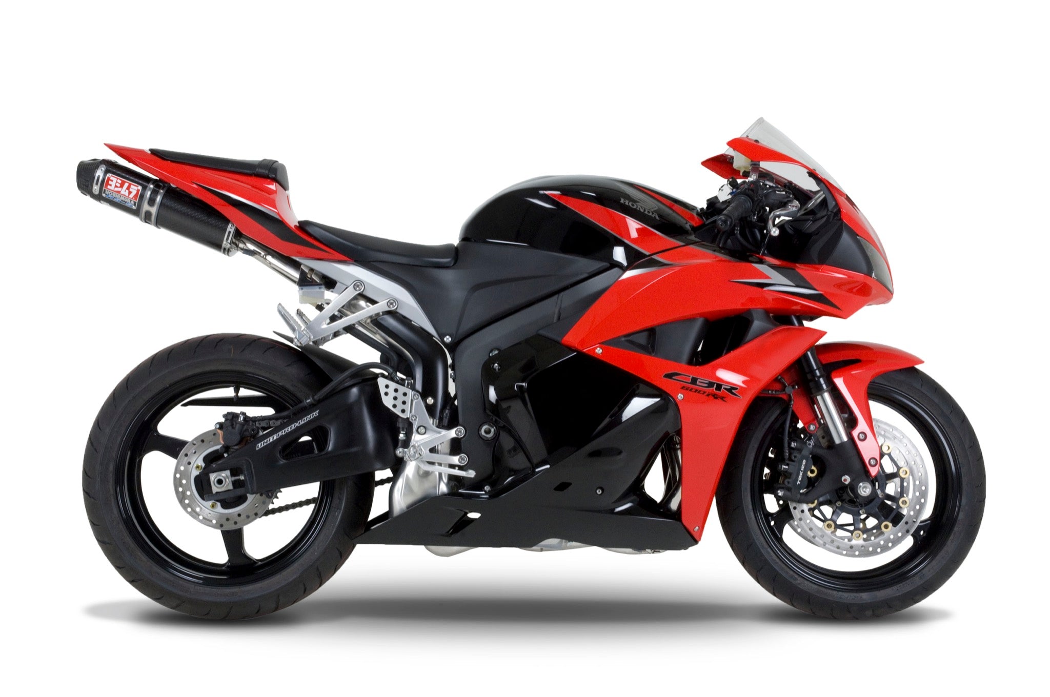 Yoshimura CBR600RR 09-26 Race RS-5 Stainless Full Exhaust, w/ Carbon Fiber Muffler - 1228107220