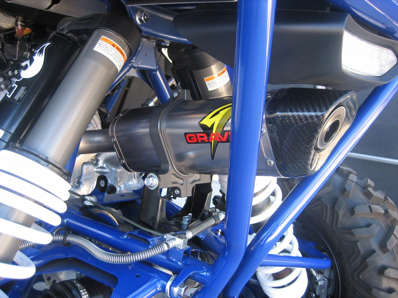 Graves Motorsports Yamaha YXZ 1000R Titanium Slip-On Exhaust EXY-16YXZ-SOT