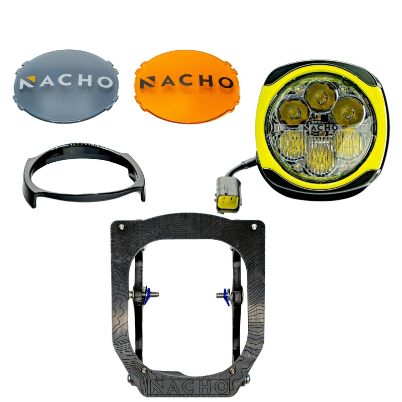 NACHO Quatro Husqvarna Light Kit, 2017-2023, Hi/Lo Switch - V3HK2