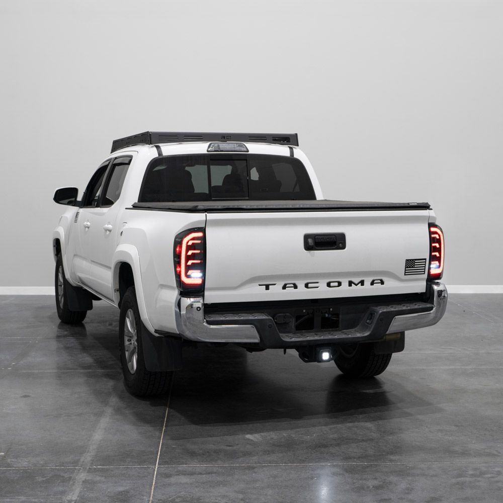 FORM Tacoma tail lights - toyota tacoma tails studio angled on reverse - FL0019
