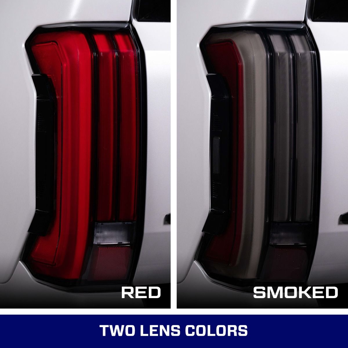 FORM Tundra tail lights - toyota tundra tail lights comparison collage red vs smoked b - FL0078