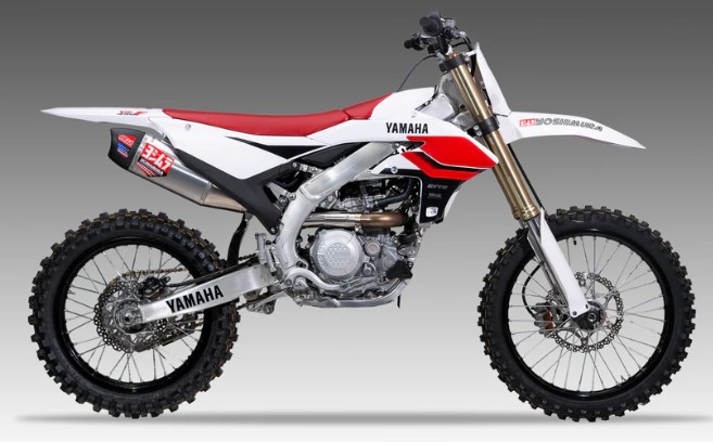234852S320    Yoshimura  RS-12  Stainless Slip-On Exhaust, Aluminum Muffler, Carbon End Cap   - YAMAHA YZ450F  2026