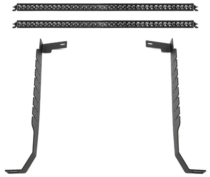 Rigid Industries SR-Series 40 inch Midnight Behind the Grille Light Kit - 2024-27 Chevy/GMC HD, 46792