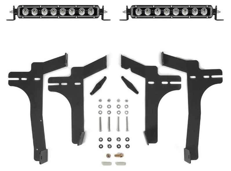 Rigid Industries SR-Series 10 inch Radiance Behind The Grille Light Kit - 2024+ Toyota Tacoma, 46812